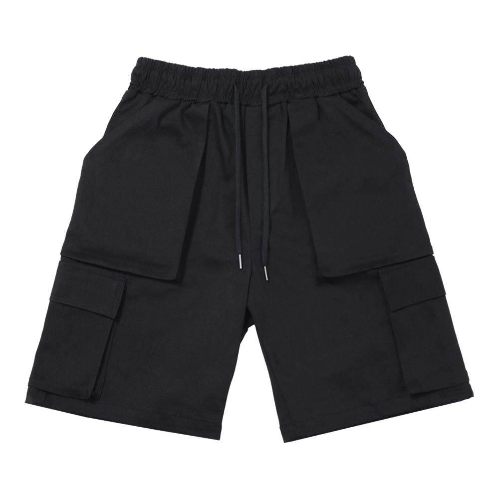 Cargo Shorts [Black],NOT4NERD