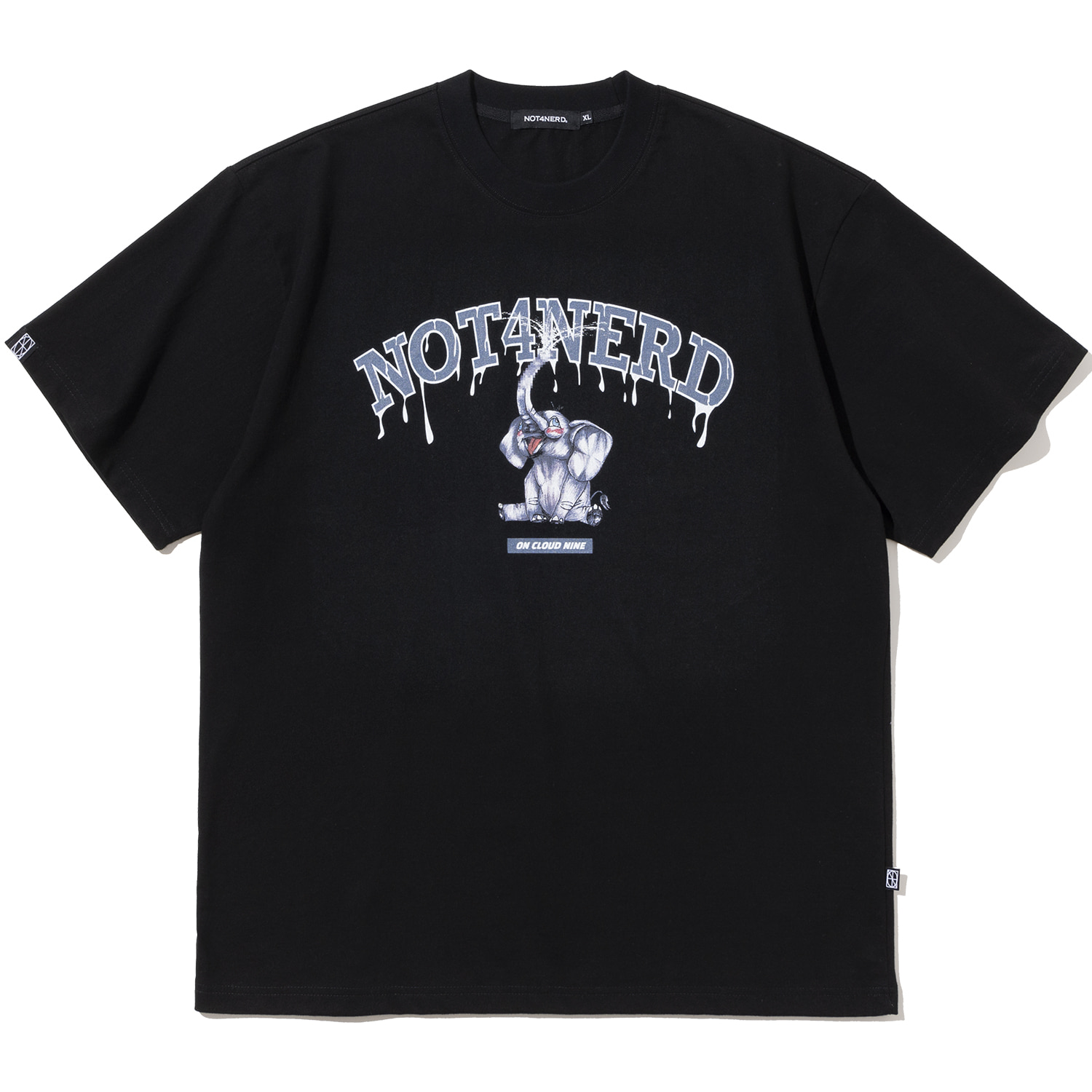 Elephant T-Shirts - Black,NOT4NERD