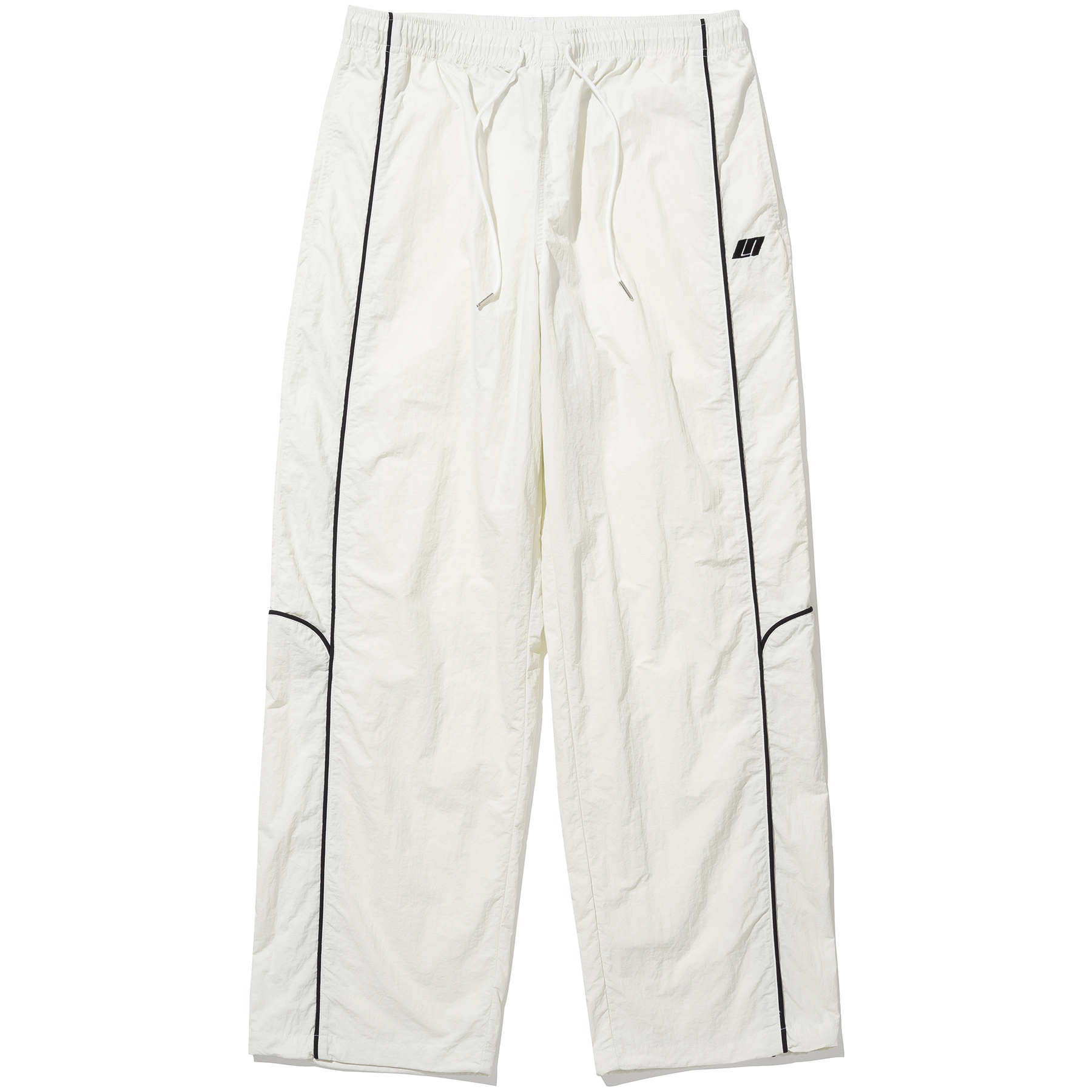 Nylon Racing Pants - White,NOT4NERD