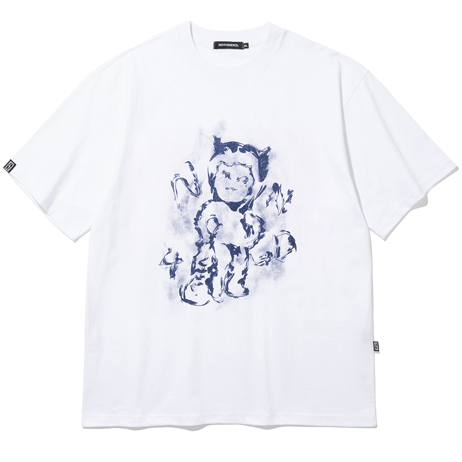 Baby Dokkaebi T-Shirts - White,NOT4NERD