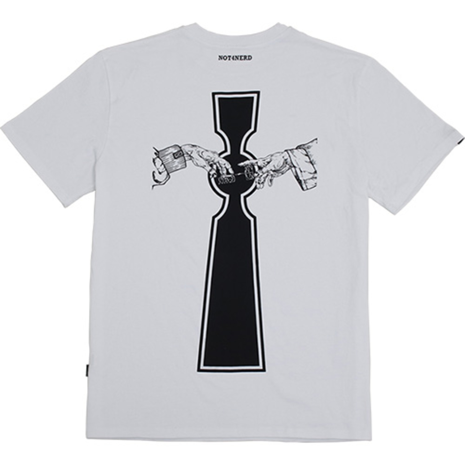 Keyhole T-Shirt [White],NOT4NERD