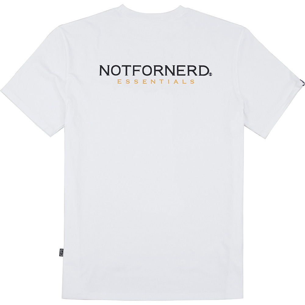 For Logo T-Shirts [White],NOT4NERD