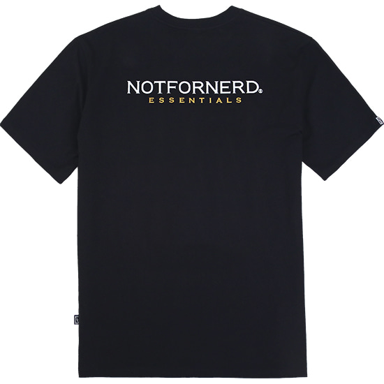 For Logo T-Shirts [Black],NOT4NERD