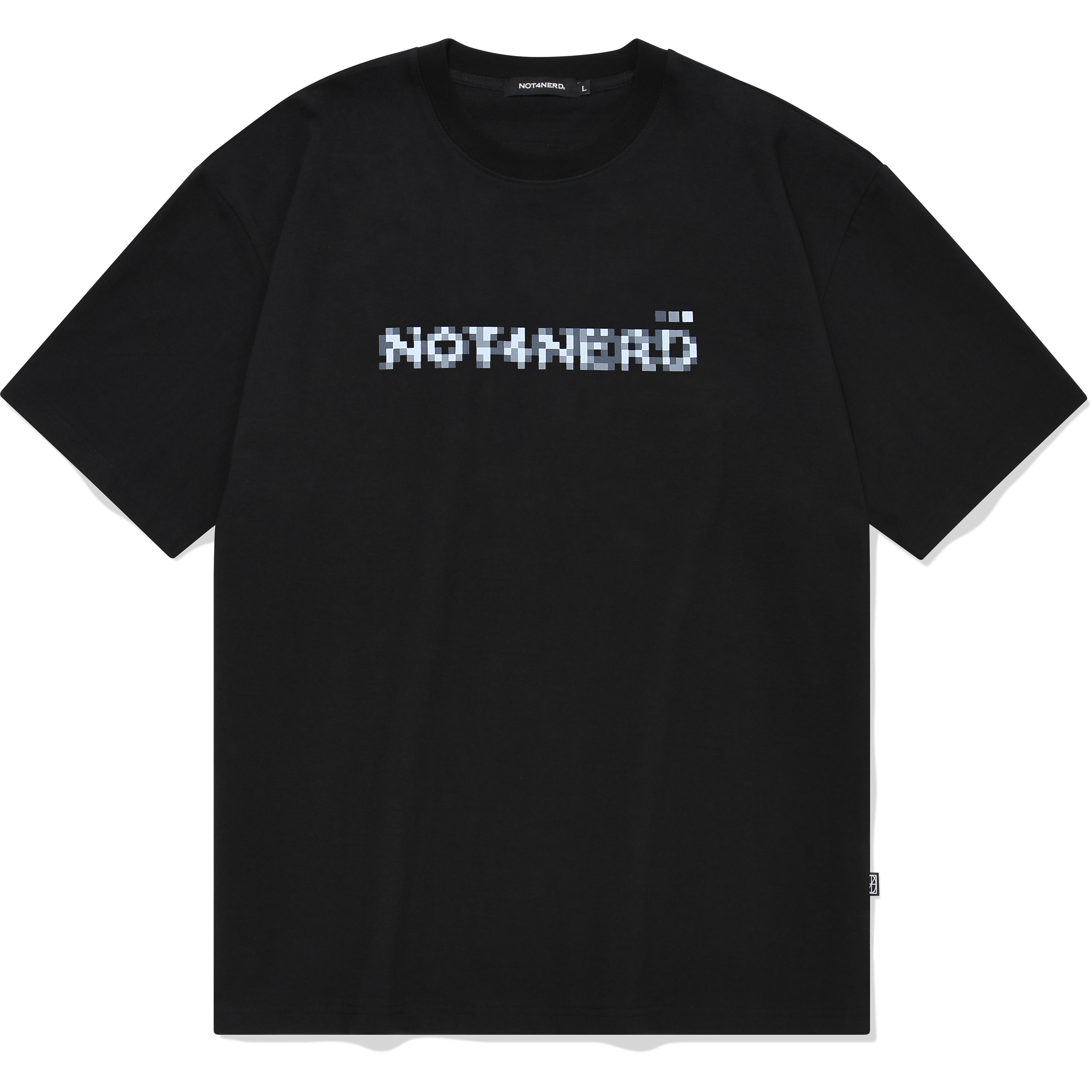 Mosaic Logo T-Shirts Black,NOT4NERD