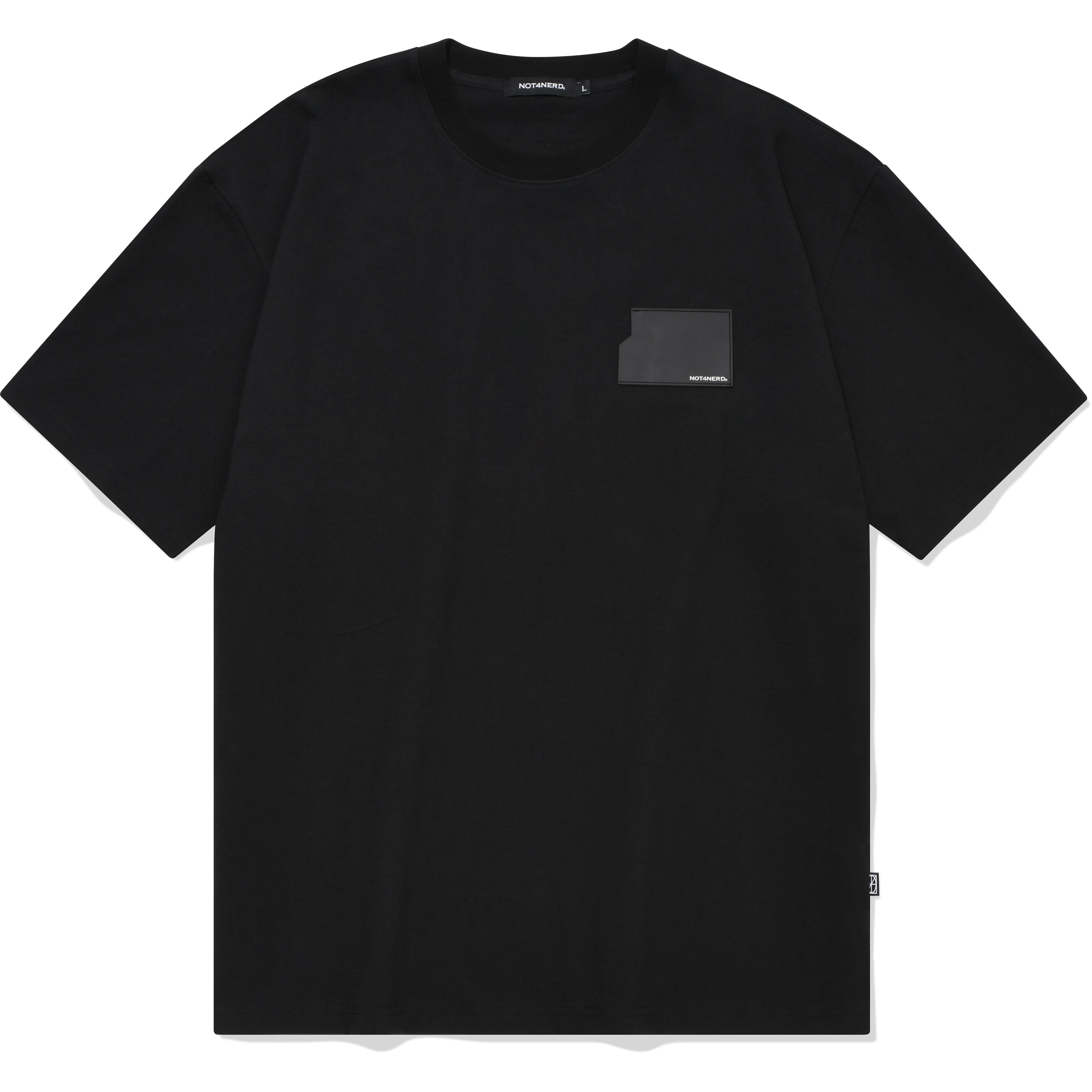 Card Wallet Logo T-Shirts Black,NOT4NERD