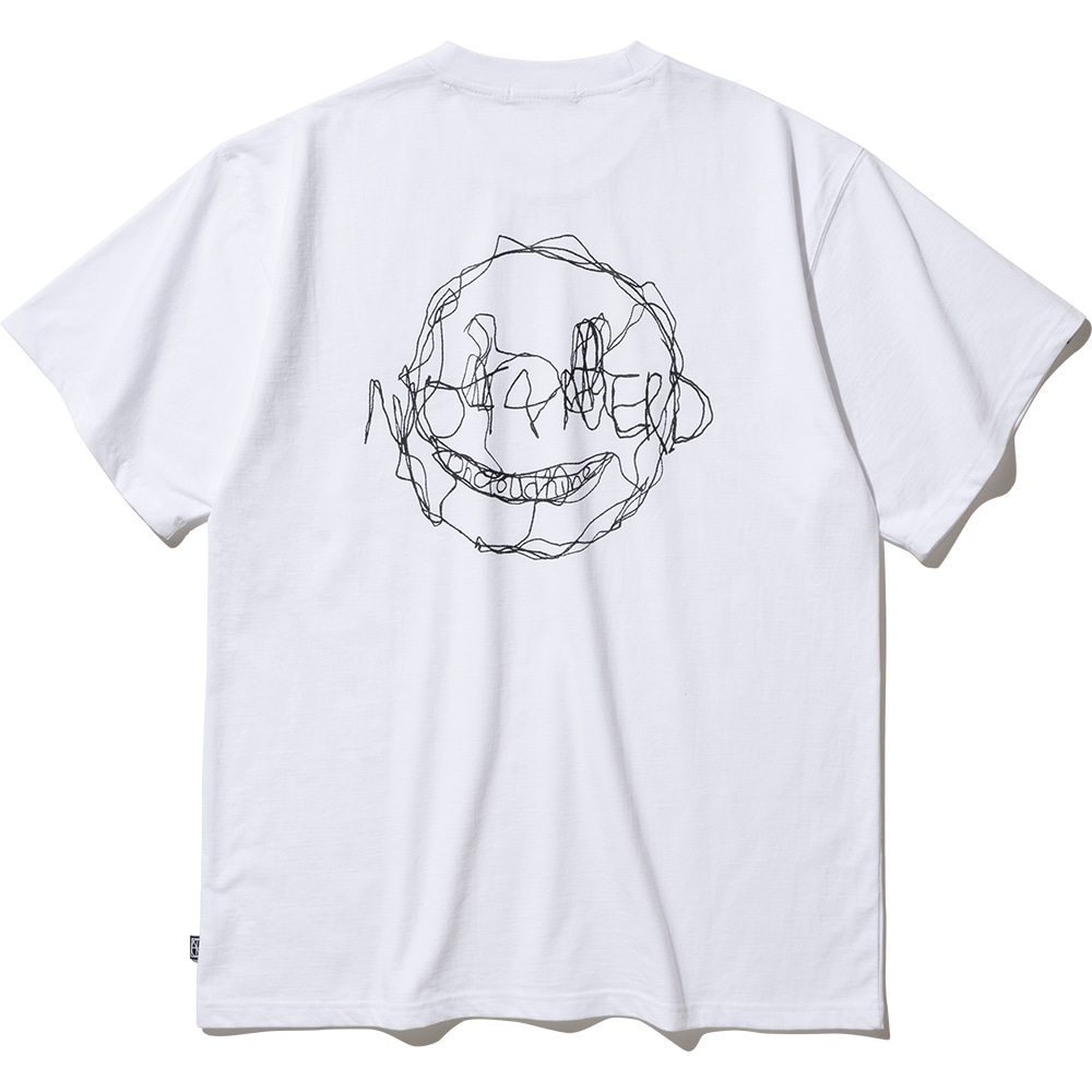 Drawing Smile T-Shirts White,NOT4NERD
