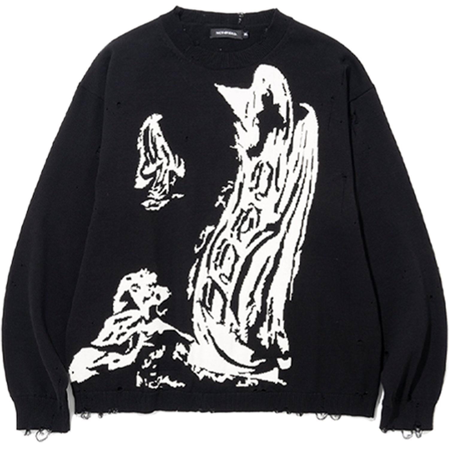 Pilgrimage Knit Sweater - Black,NOT4NERD