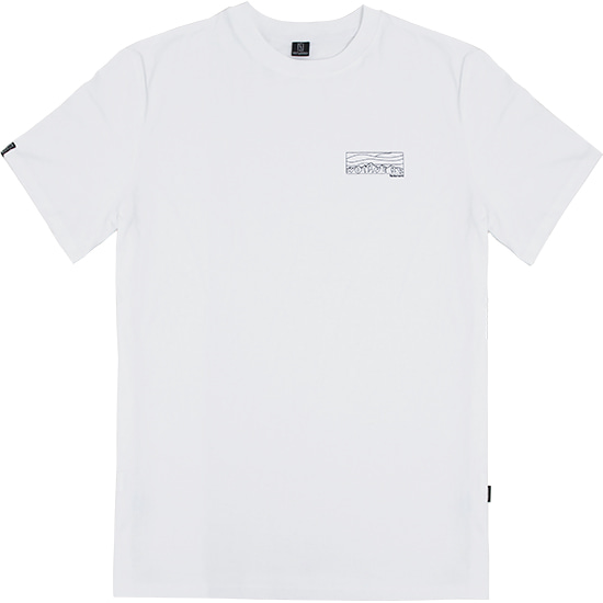 The Evening T-Shirts [White],NOT4NERD