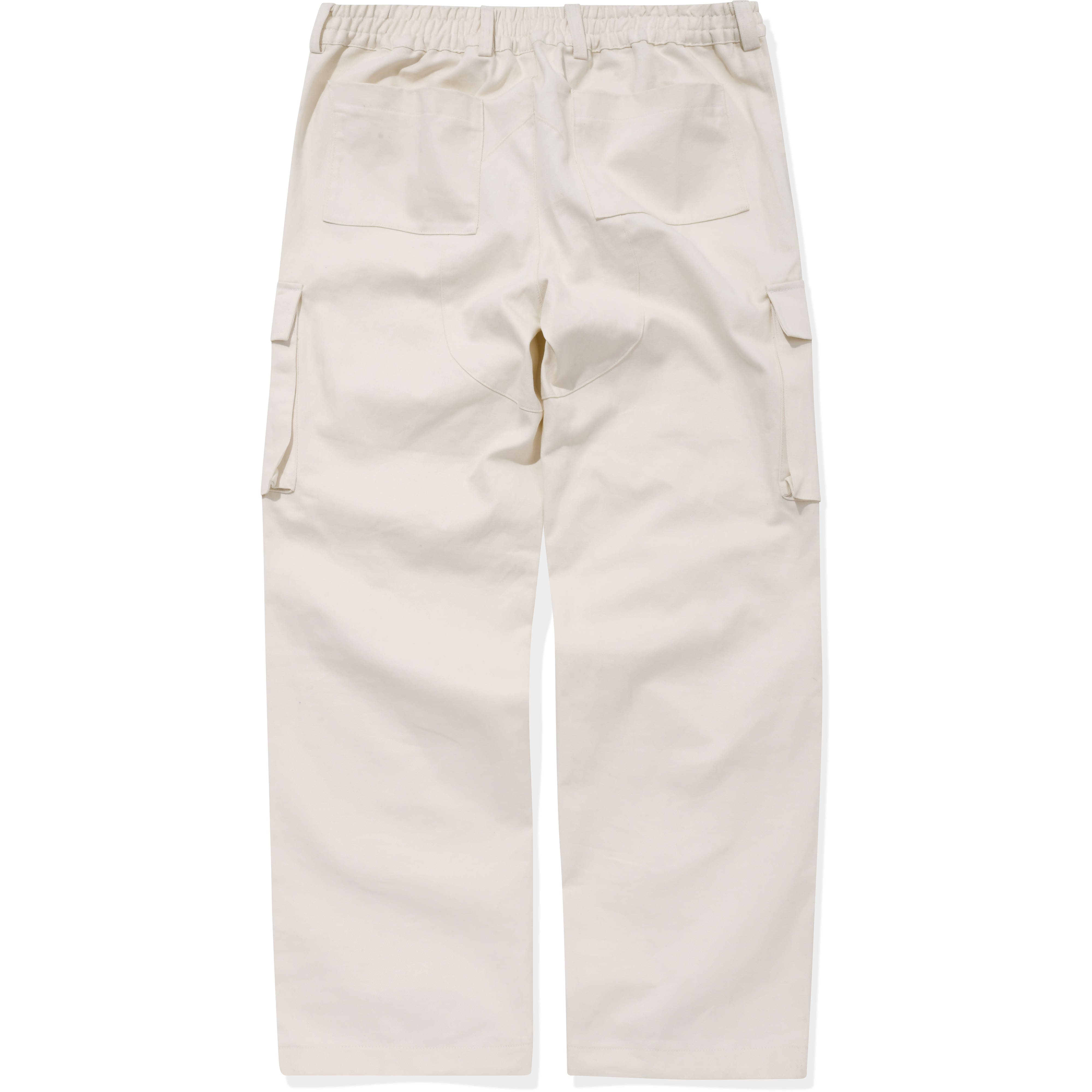 Cargo Pocket Pants Cream,NOT4NERD