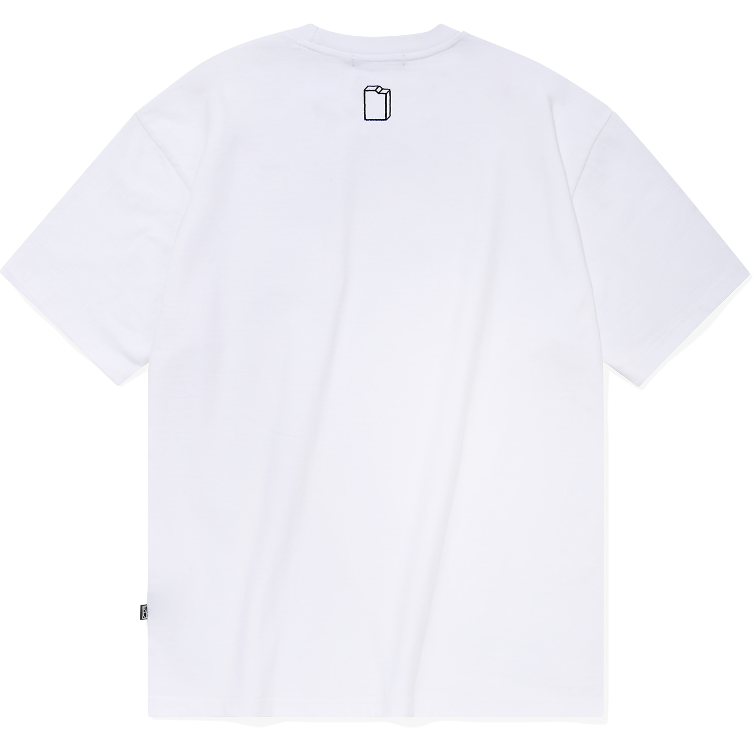 3D Line Logo T-Shirts White,NOT4NERD