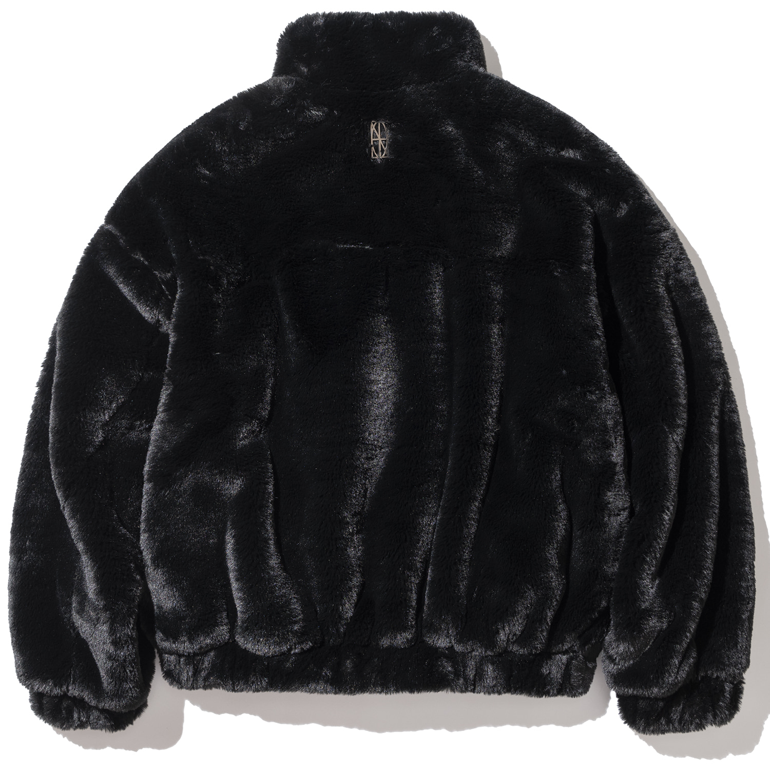 Symbol Fur Jacket Black,NOT4NERD