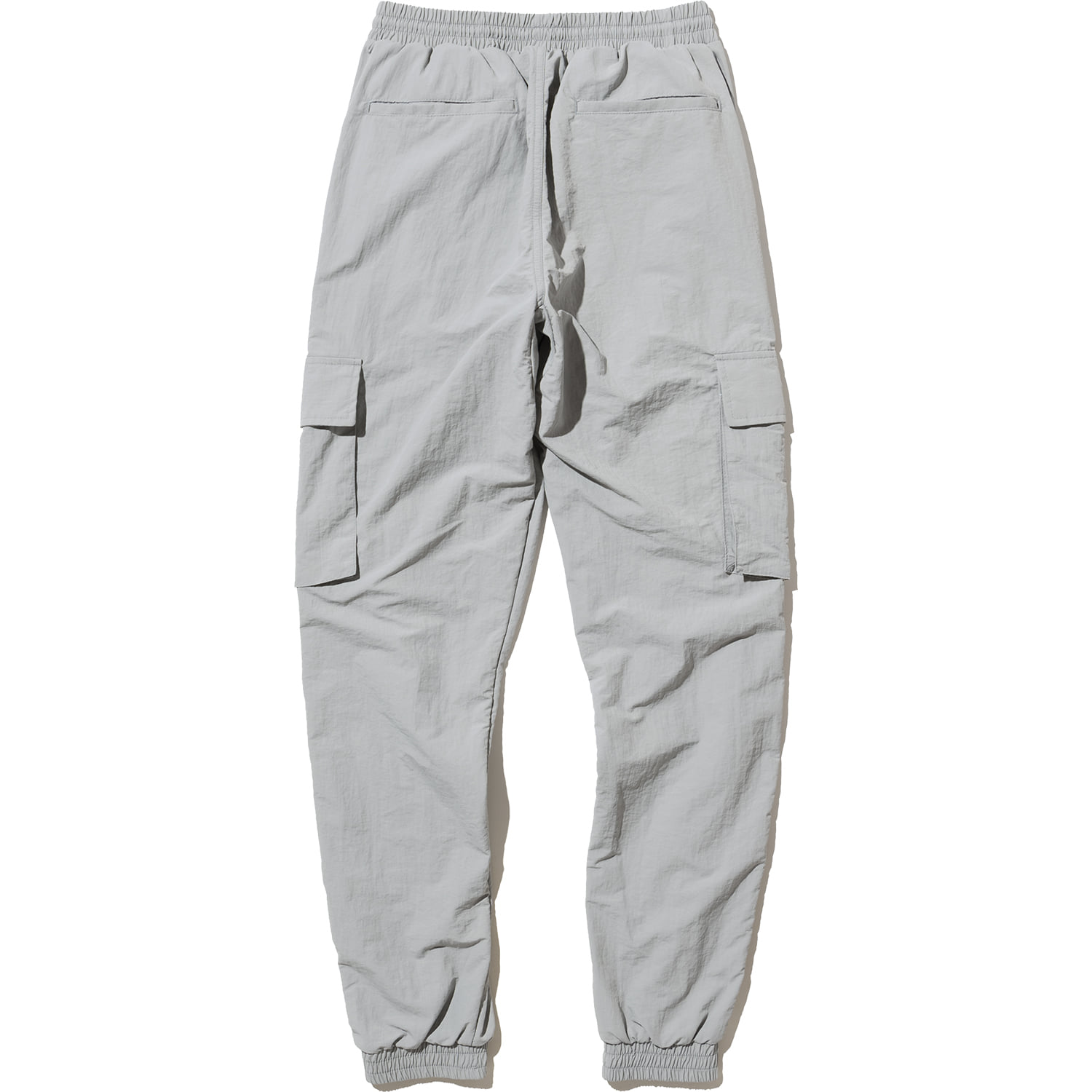Nylon Cargo Jogger Pants - Light Grey,NOT4NERD