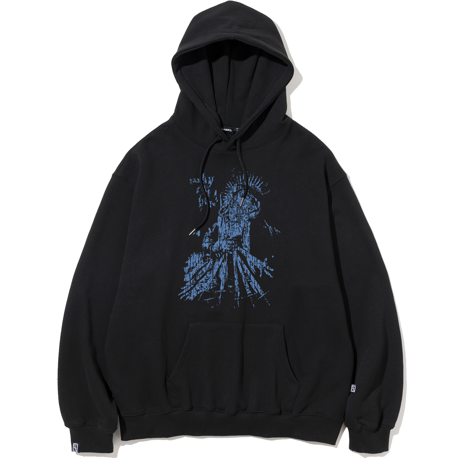 Why The Hate Pullover Hood - Black,NOT4NERD
