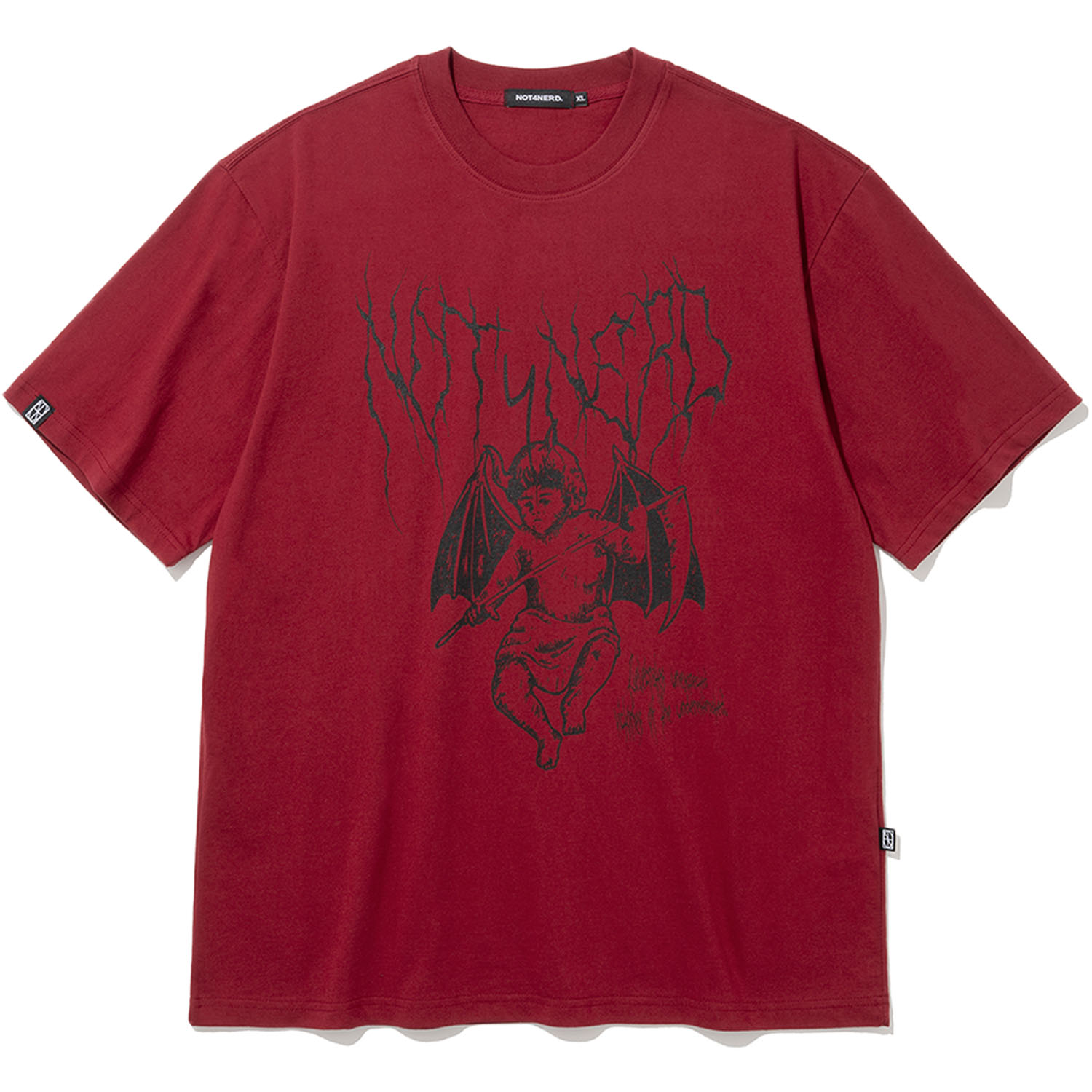 Baby Devil T-Shirts - Red,NOT4NERD