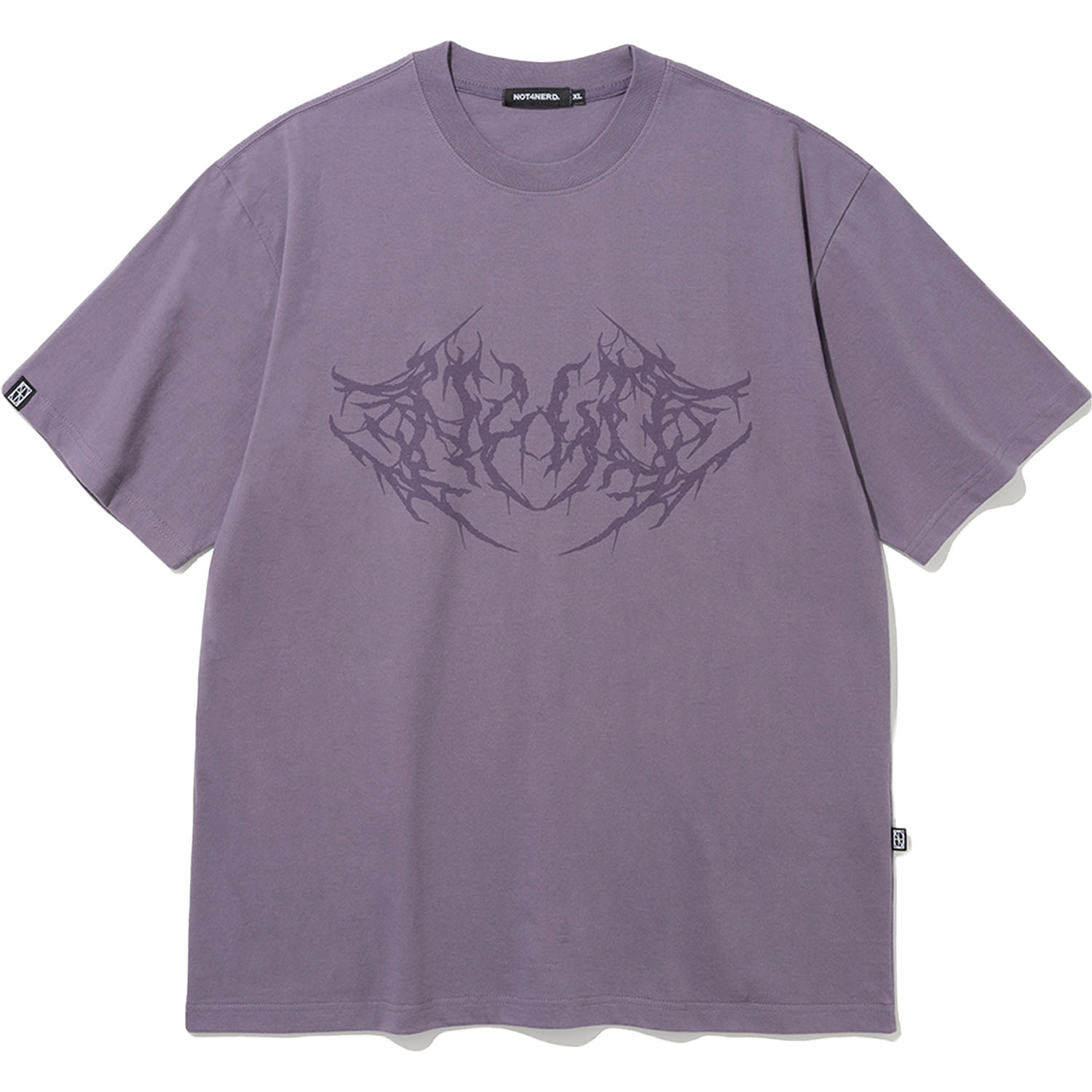 Roots Logo T-Shirts - Light Purple,NOT4NERD